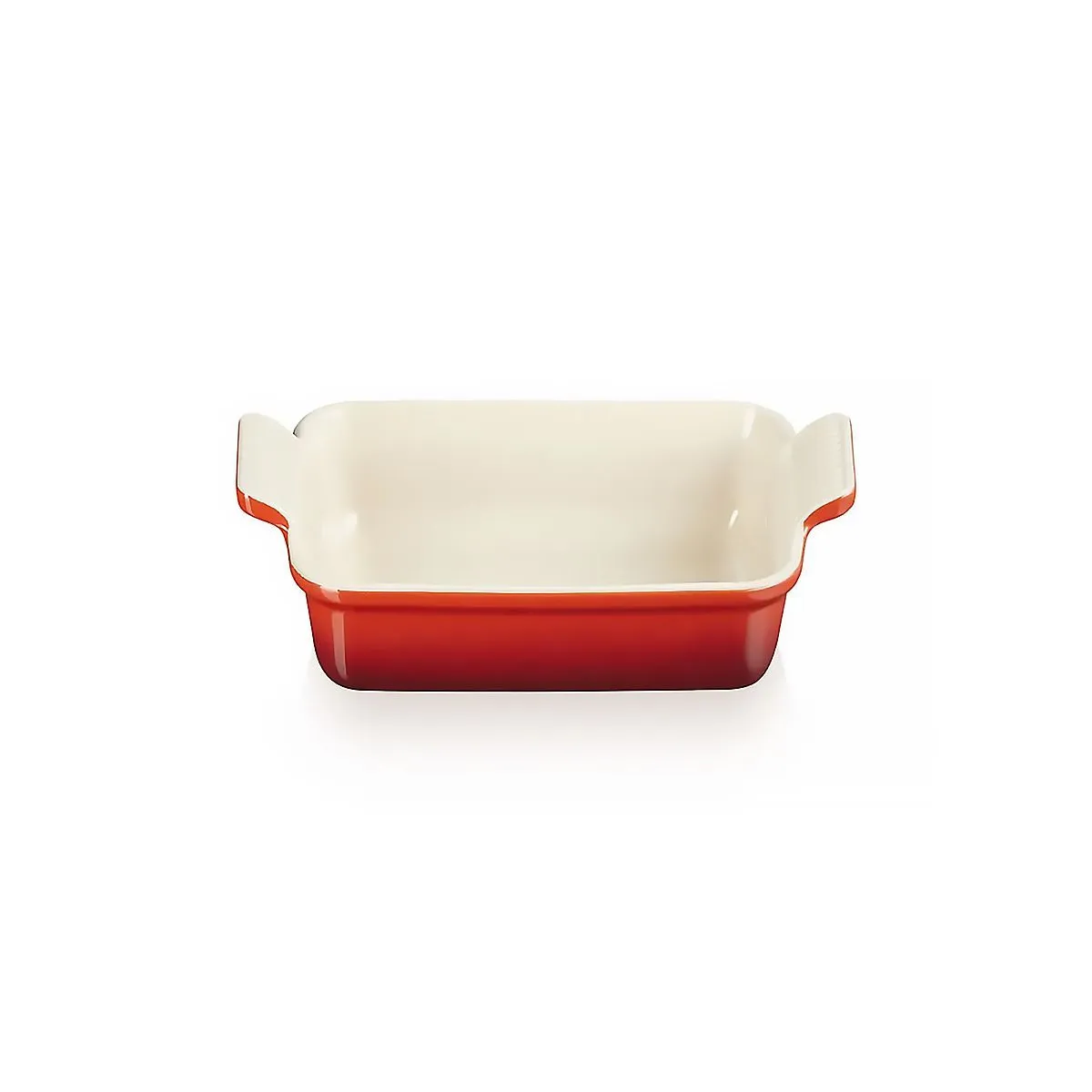 LeCreuset Блюдо Heritage прямоугольное 19х14см вишневое