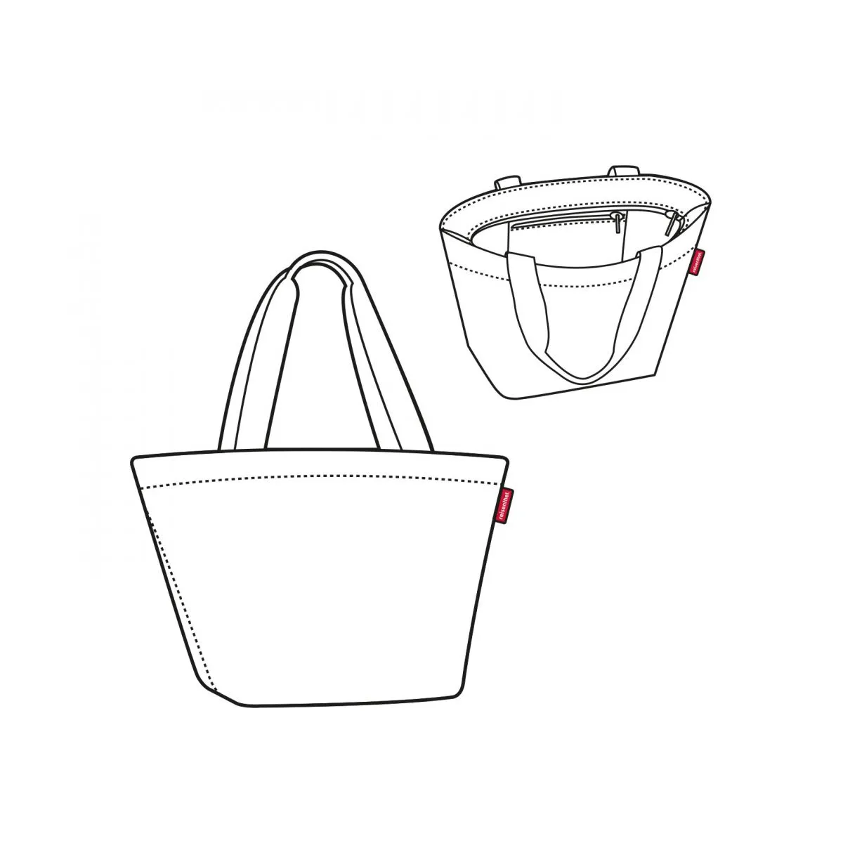 Reisenthel Сумка Shopper M dots ZS7009