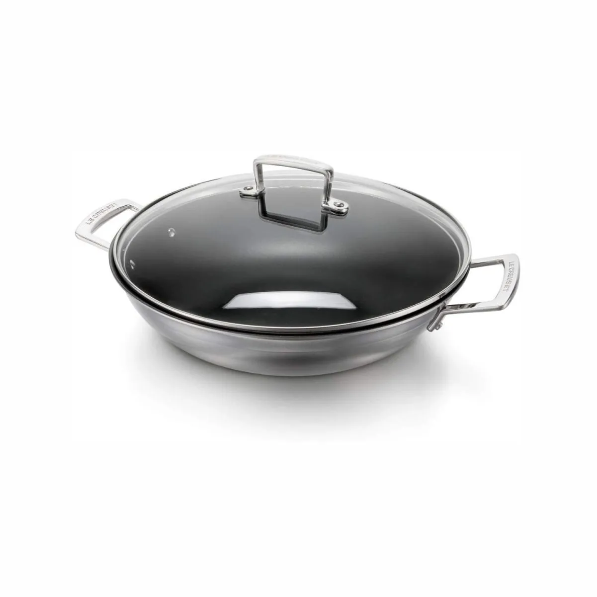 LeCreuset Вок с крышкой 30х7,8см Non-stick