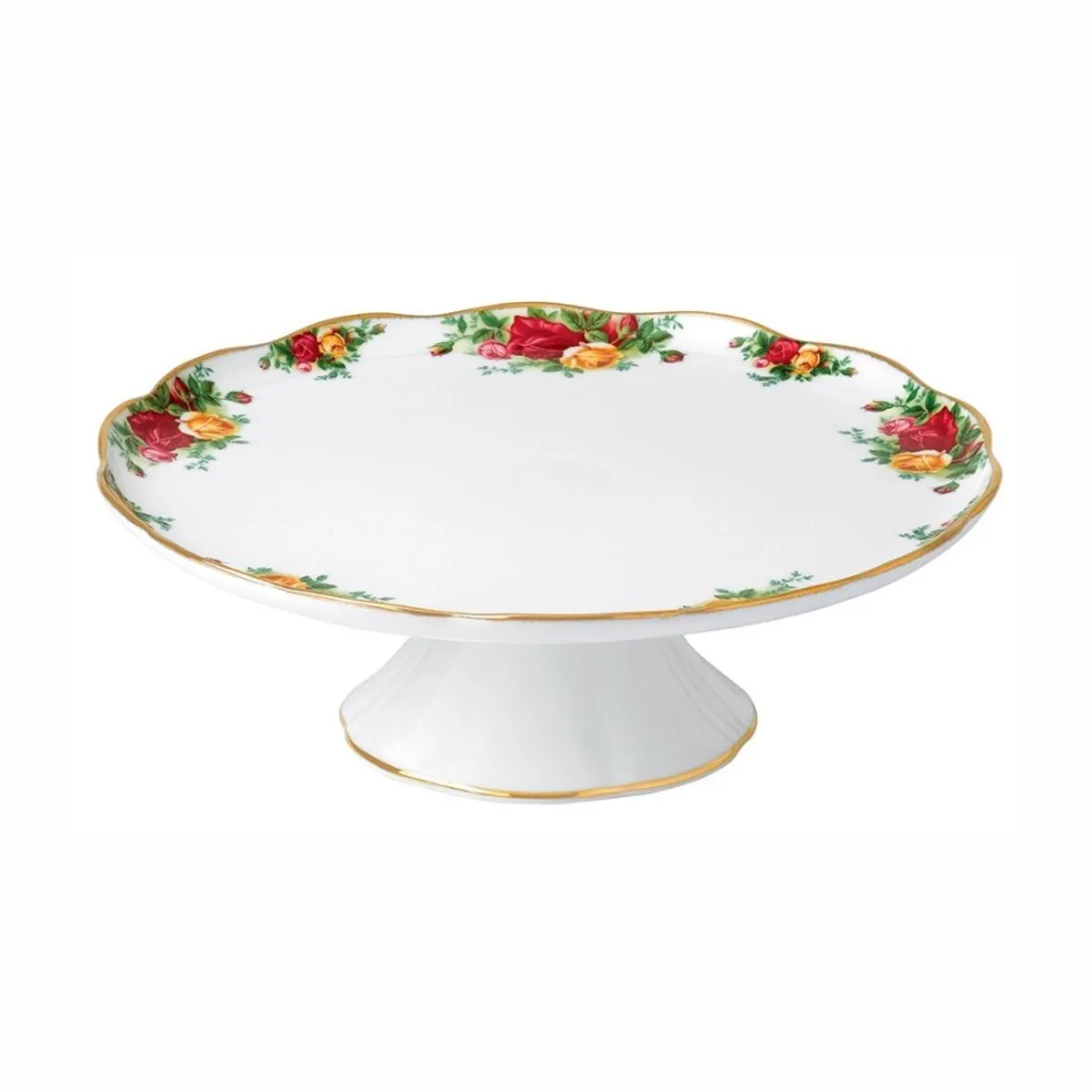 RA Old Country Roses Блюдо для десерта на ножке 30,5см
